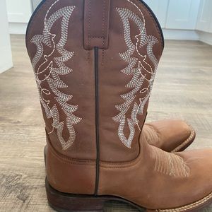 CABORCA SILVER BY LIBERTY BLACK WOMEN'S TINA WESTERN BOOTS - SQUARE TOE size 9.5